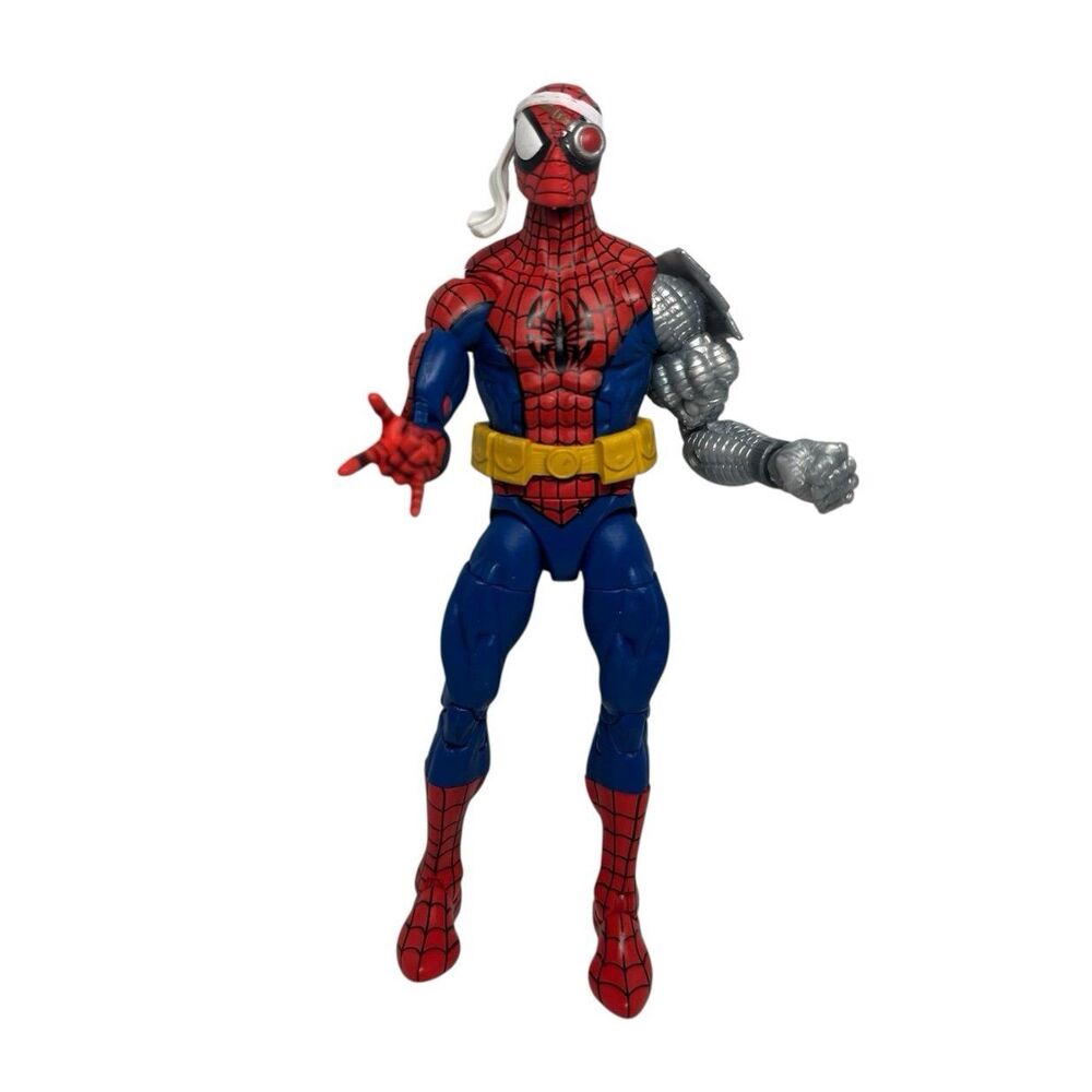 Marvel Legends Retro Card Series Cyborg Spider-Man 6" Scale Action Figure Inc.
